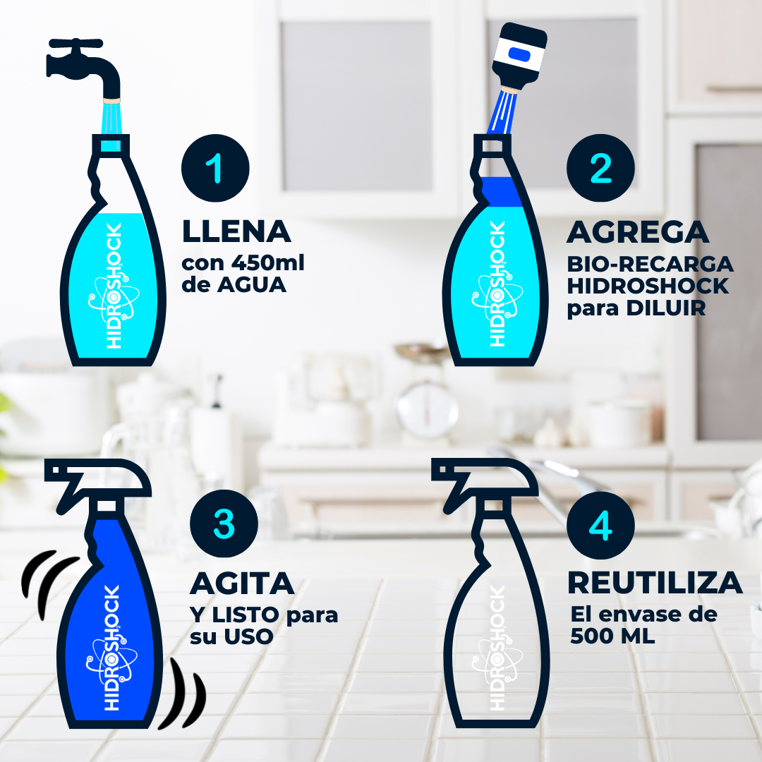 Quita Manchas Recarga para Diluir (Rinde 1/2 LT)