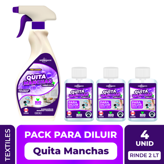 PACK Quita Manchas para Diluir (Rinde 2 LT)