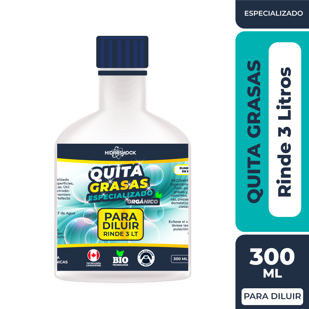 Quita Grasas Especializado Recarga para Diluir (Rinde 3 LT)
