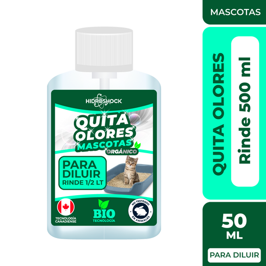 Quita Olores Mascotas Recarga para Diluir (Rinde 1/2 LT)