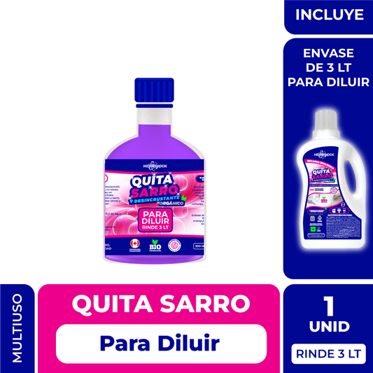 Quita Sarro Recarga rinde 3 LT (Incluye envase VACÍO de 3 LT para diluir)